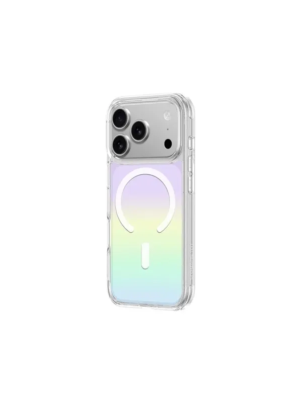 AmazingThing Minimal Mag case for iPhone 17 Pro compatible with MagSafe rainbow - multicolor