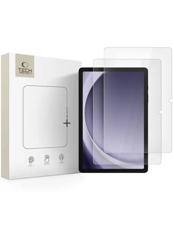 Tech-Protect Glass Fit+ 2-pack Tempered Glass for Samsung Galaxy Tab A9+ / A11+ Plus 11.0 - Clear