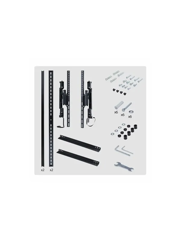StarTech.com Startech mounting kit - extendable - for flat panel - Max 80 kg - recommended for 105"