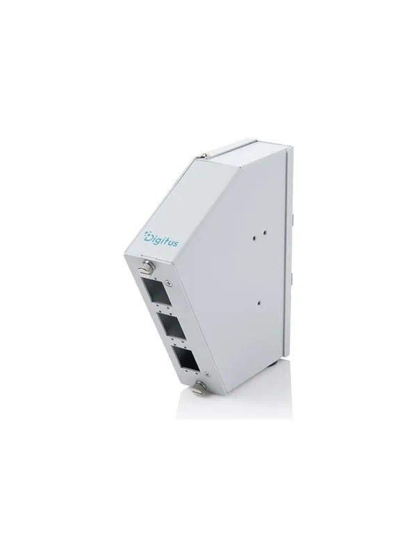 DIGITUS fibre-optic distribution box - angled