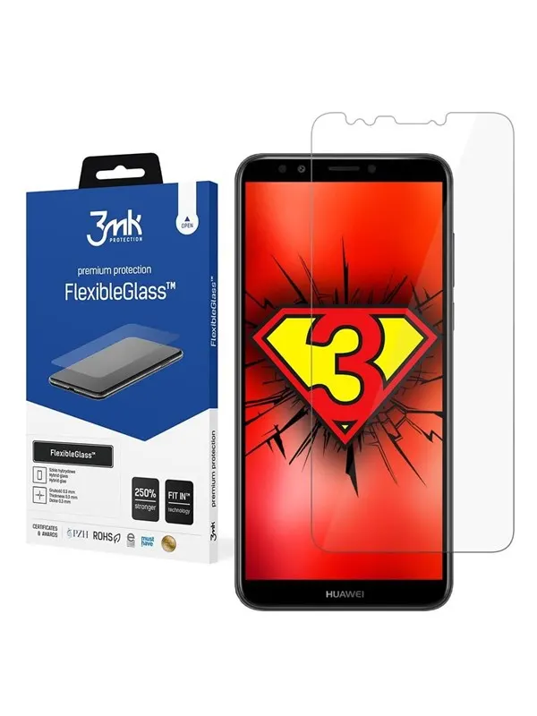 3mk Hybrid Glass FlexibleGlass™ for Huawei Y7 Prime 2018