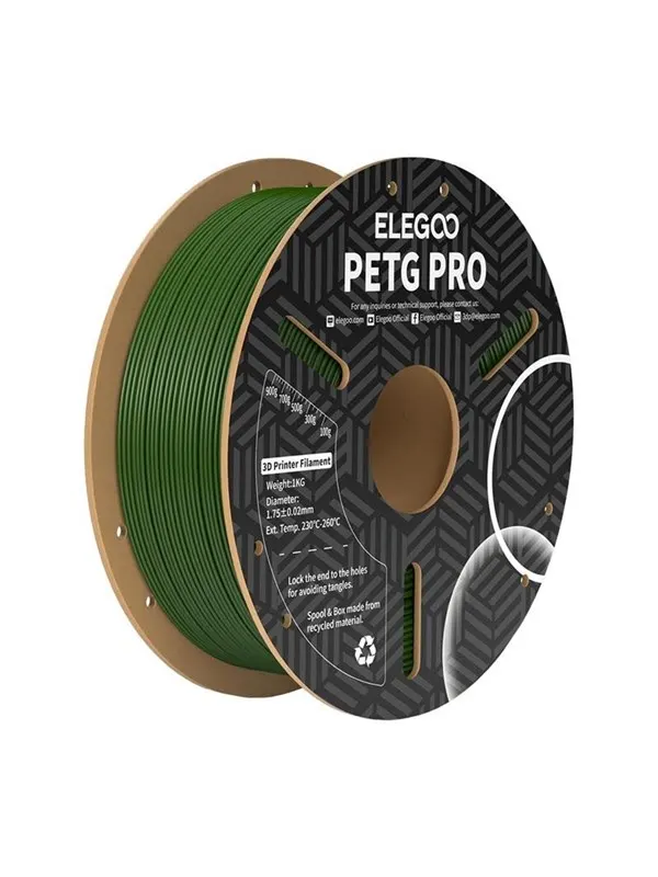Elegoo PETG Pro Filament - Olive Green