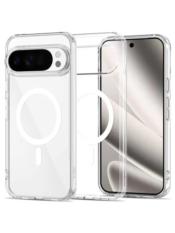 Tech-Protect FlexAir Hybrid MagSafe Case for Google Pixel 10 / 10 Pro - Transparent