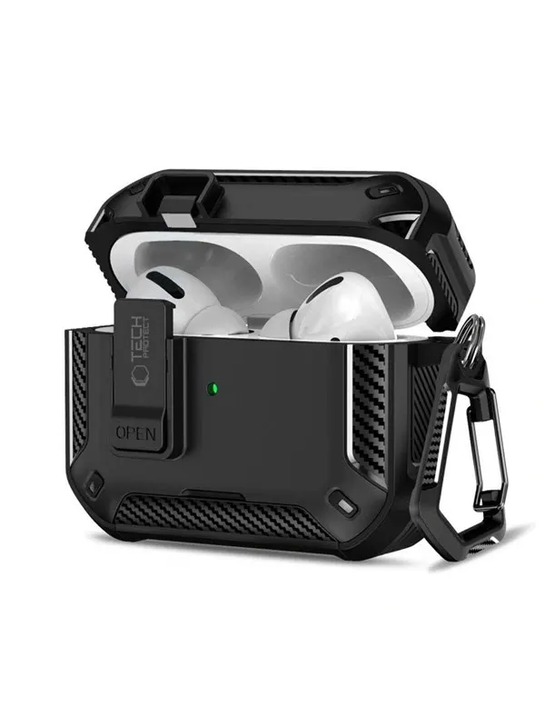 Tech-Protect Carbonox MagSafe Case for AirPods Pro - Black