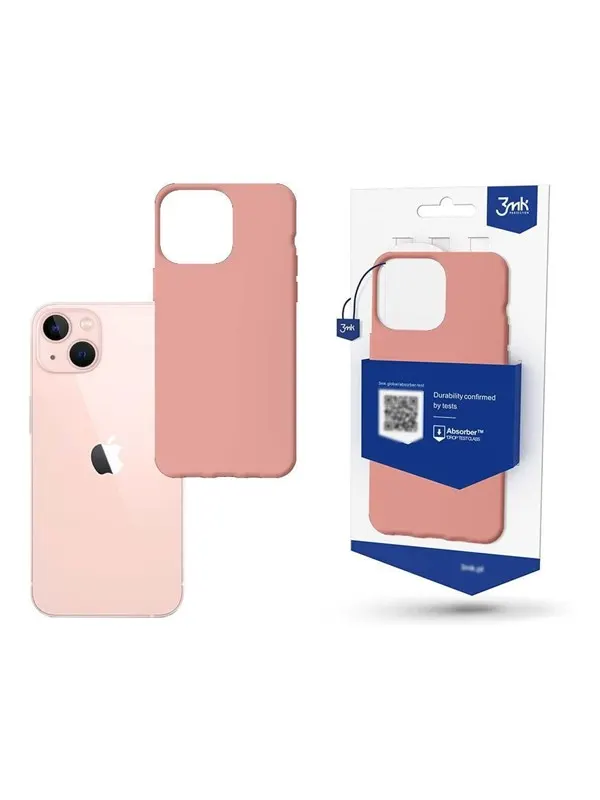 3mk Case for iPhone 14 from the Matt Case series - Pink