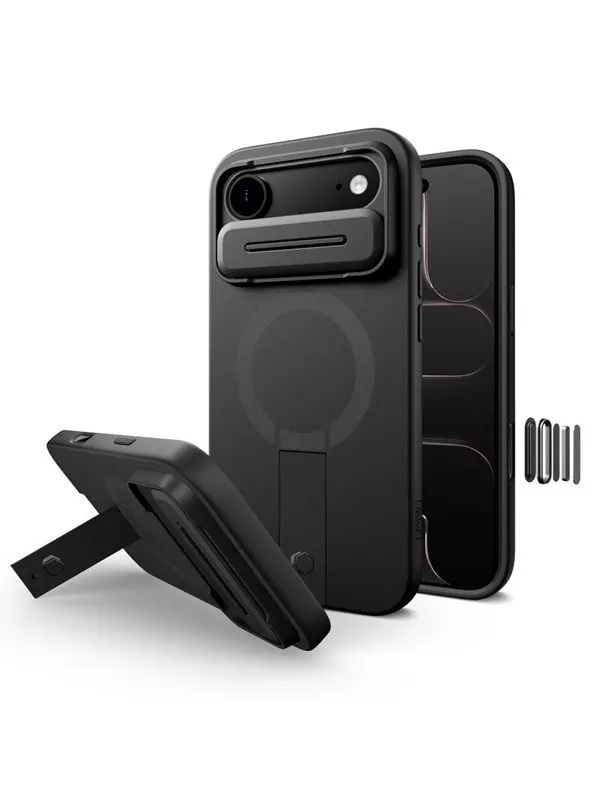 Tech-Protect Kevlar Aura MagSafe Case for iPhone Air - Black