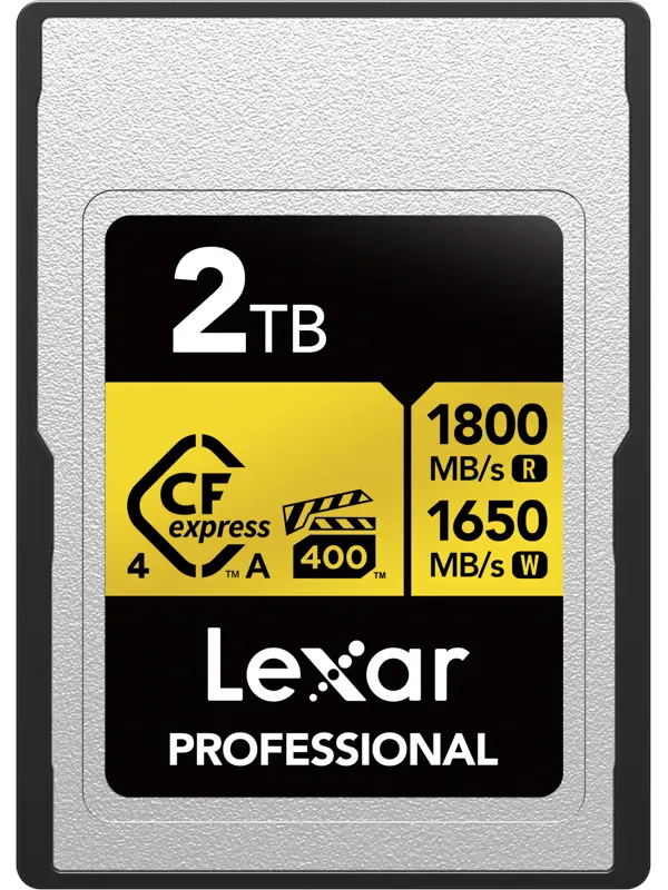 Lexar Professional GOLD CFexpress 4.0 Type A - 2TB