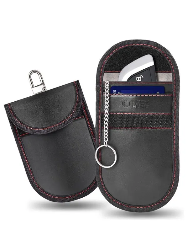 Tech-Protect KLR100 RFID Case - Black &amp; Red