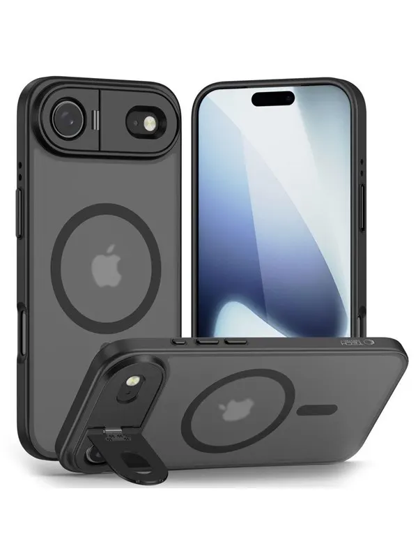 Tech-Protect  MagStand MagSafe Case for iPhone 17 Air - Matte Black
