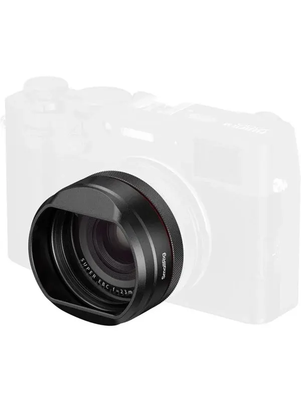 SmallRig 5850 UV Filter with Lens Hood Kit for FUJIFILM X100VI / X100V (Black)