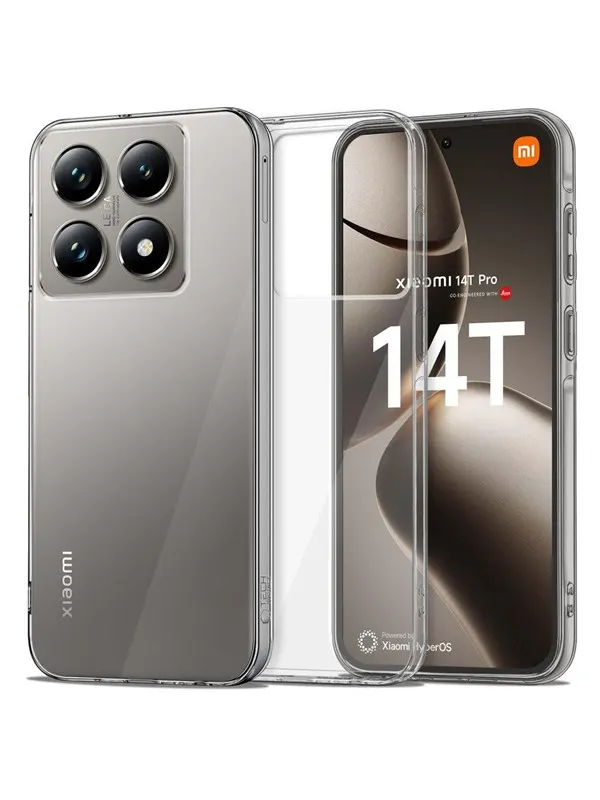 Tech-Protect  FlexAir Hybrid Case for Xiaomi 14T Pro - Transparent