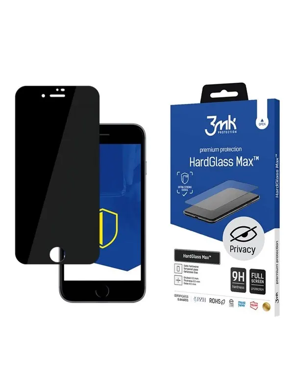 3mk 9H Privacy Glass  HardGlass Max Privacy for iPhone 7