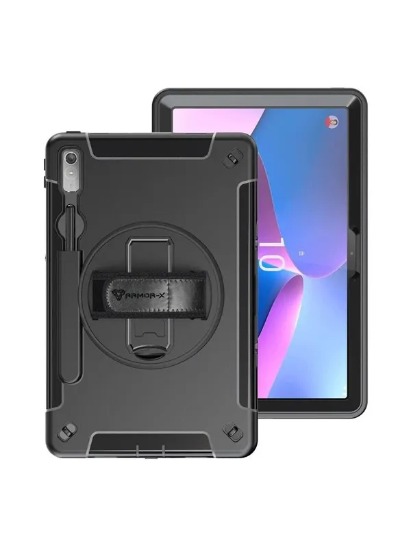 Armor-X Lenovo Tab P11 Pro Gen 2 TB132FU | Rainproof military grade rugged case with han