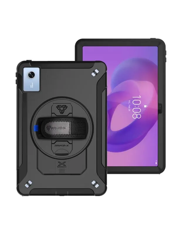 Armor-X Lenovo Tab K11 (Gen 2) TB336 | Rainproof military grade rugged case with