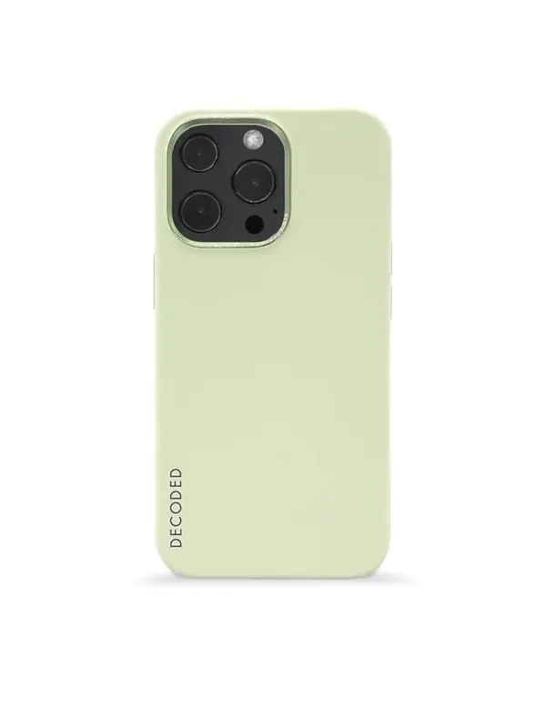 Decoded Silicone Backcover for iPhone 13 Pro Jade