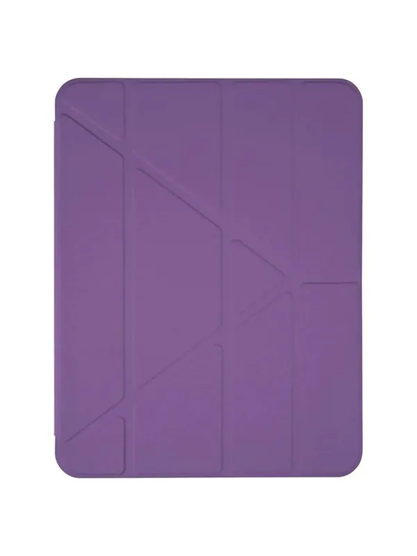 Pomologic - BookFold Clear w/Pencil for iPad 10.2 Clear/Purple