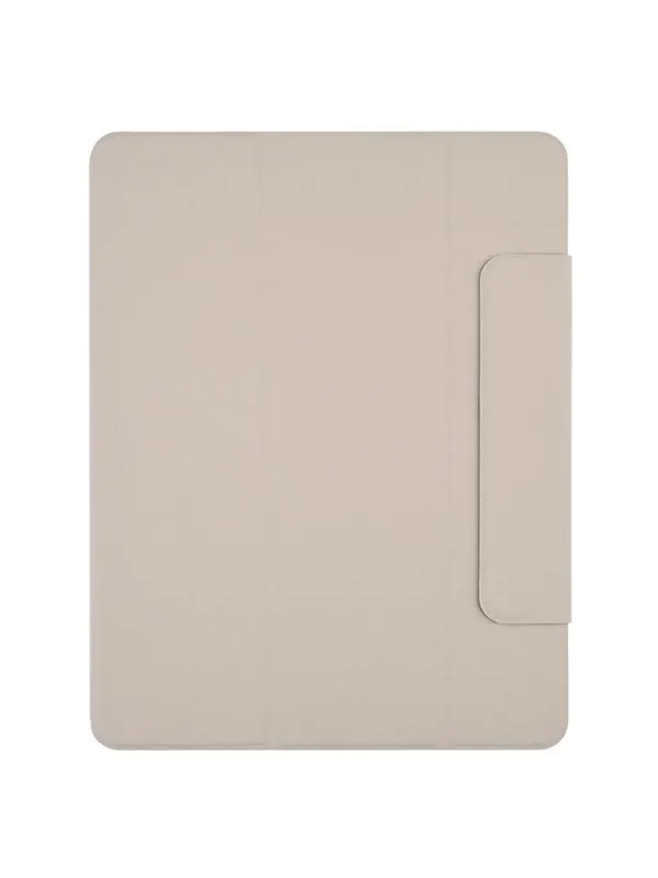 Pomologic BookCover w Mag iPad Pro 13 M4/M5 Ivory