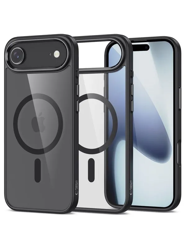 Tech-Protect MagFlex MagSafe Case for iPhone 17 Air - Clear Black