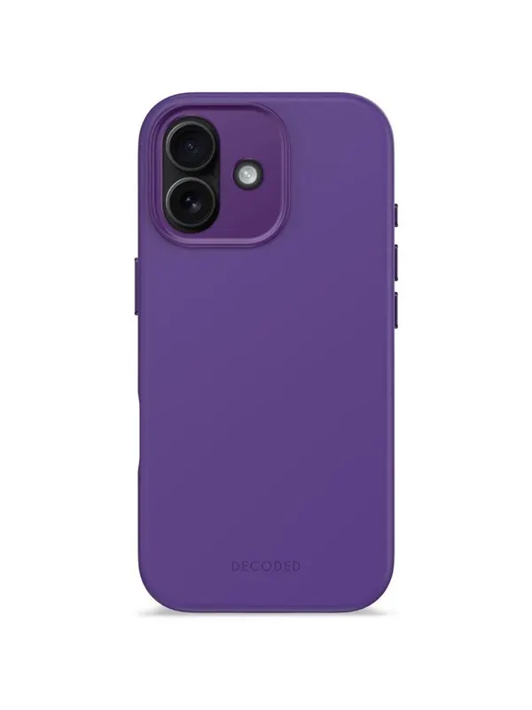 Decoded AntiMicrobial Silicone Backcover for iPhone 17 - Future Dusk
