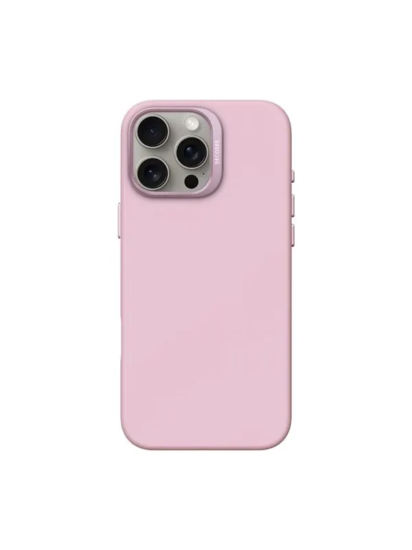 Decoded AntiMicrobial Silicone Backcover for iPhone 16 Pro Max Lilac (Purple)