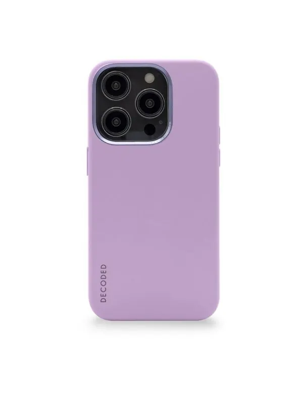 Decoded AntiMicrobial Silicone Backcover iPhone 14 Pro Max (6.7 inch) Lavender
