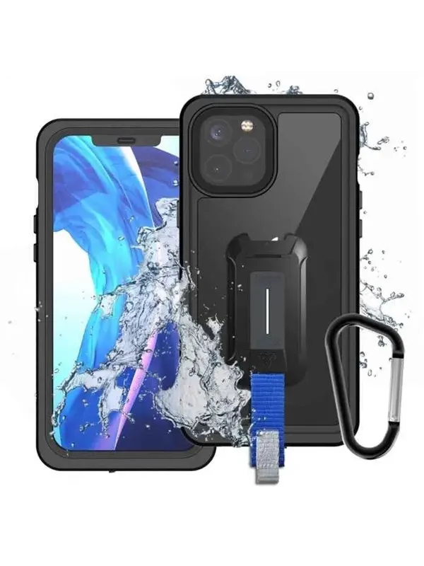Armor-X Waterproof case for iPhone 12 Pro Black