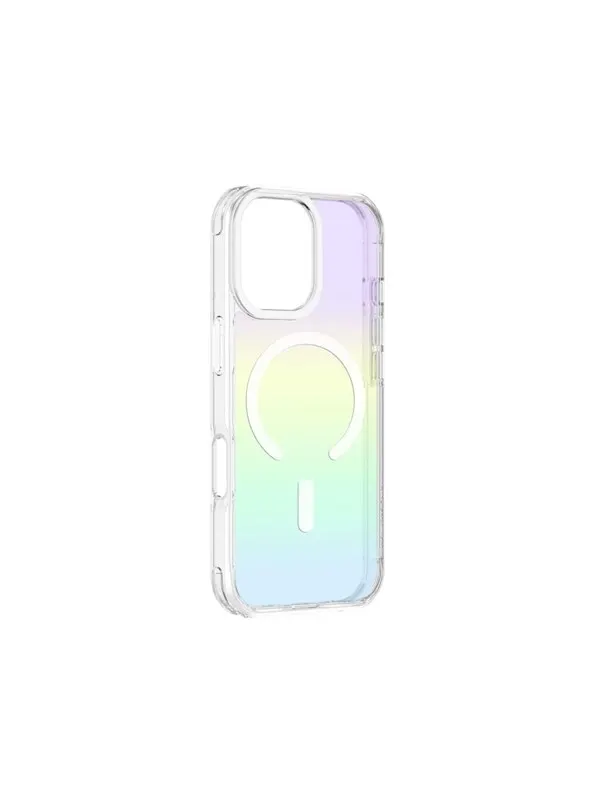 AmazingThing Minimal Mag case for iPhone 17 compatible with MagSafe rainbow - multicolor