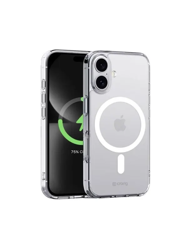 CRONG Clear MAG Cover - iPhone 16 Plus MagSafe Case - Clear