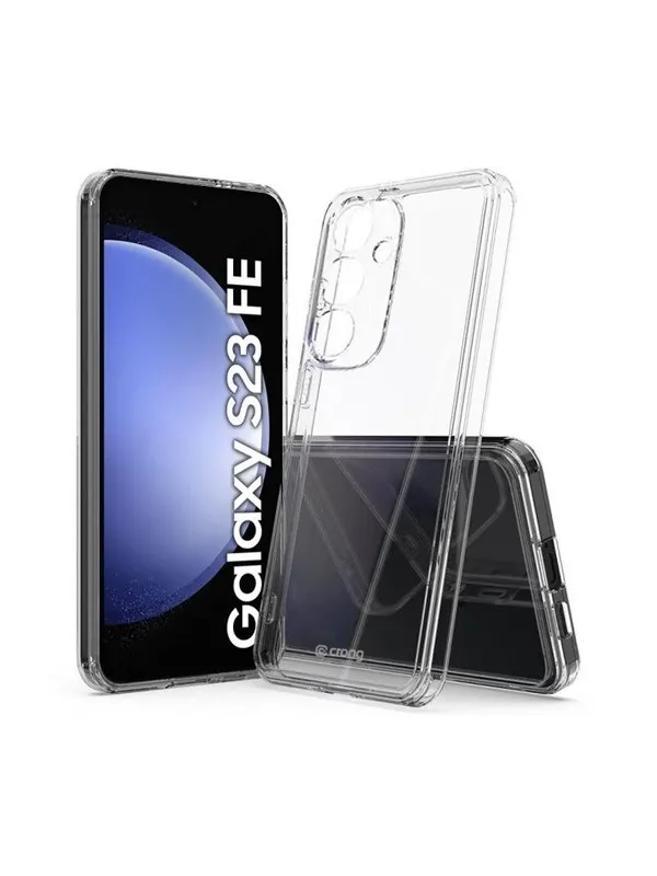 CRONG Crystal Shield Cover - Samsung Galaxy S23 FE Case - Transparent