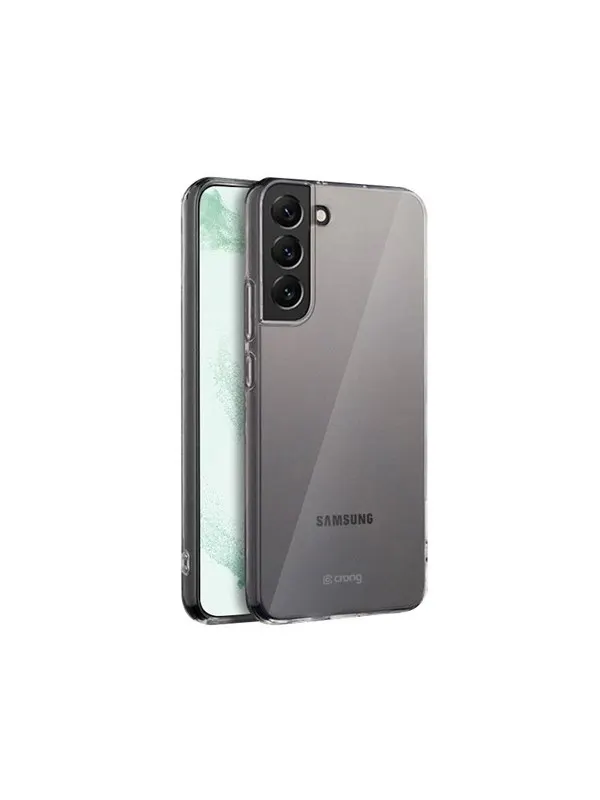 CRONG Crystal Slim Cover - Samsung Galaxy S22+ Case - Transparent