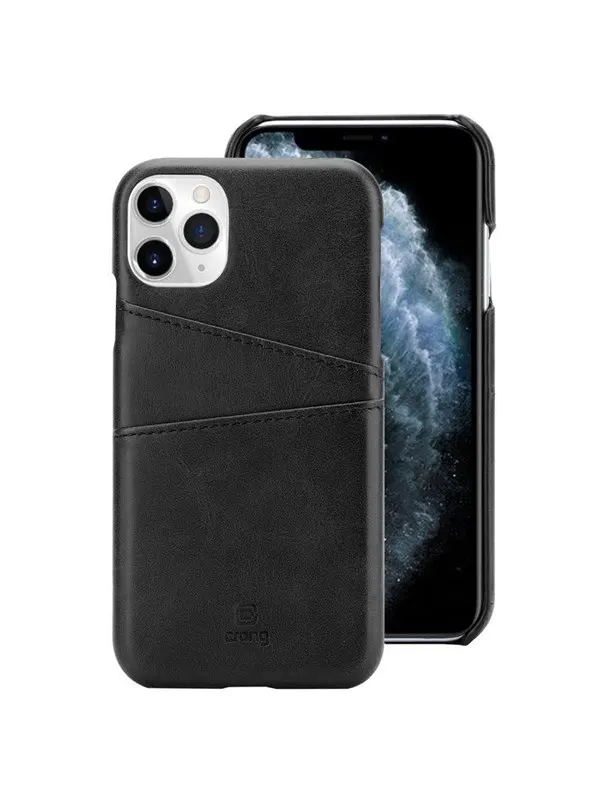 CRONG Neat Cover - iPhone 11 Pro Case with Pockets - Black