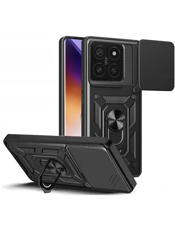 Tech-Protect CamShield Pro Case for Xiaomi 14T - Black
