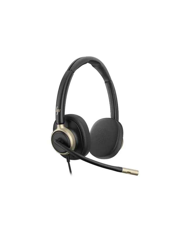 HP Poly Mission 825 Stereo USB Wired Headset (Bulk)