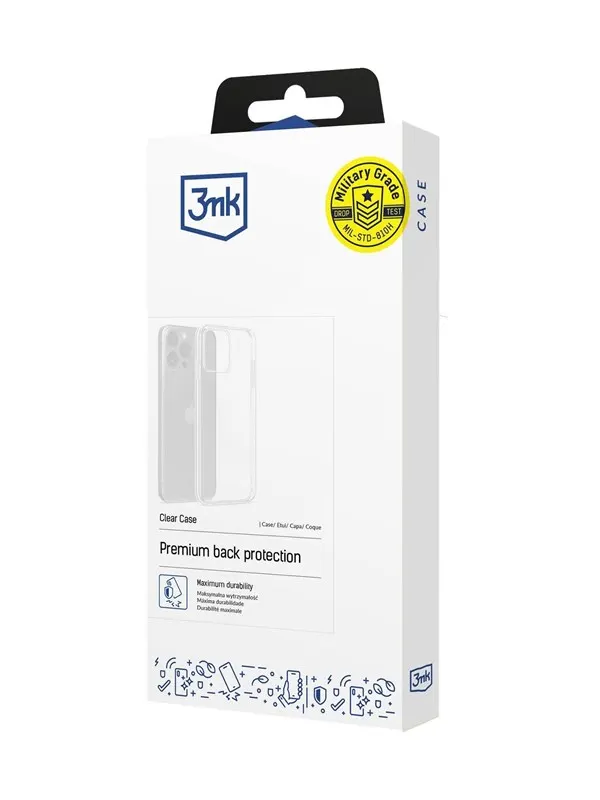 3mk Clear Case for Motorola Edge 50 Neo - transparent