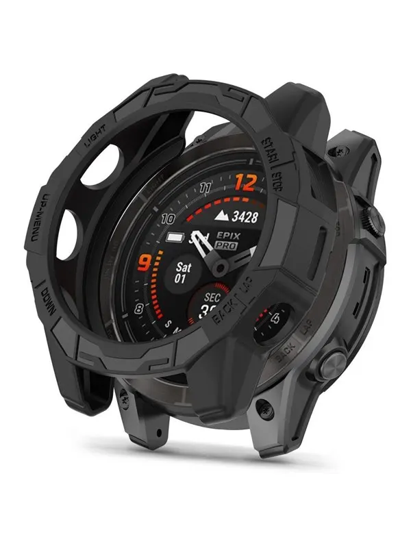 Tech-Protect Defense Air Case for Garmin Fenix 7X / 7X Pro - Black