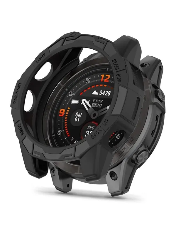 Tech-Protect Defense Air Case for Garmin Fenix 7 / 7 Pro - Black