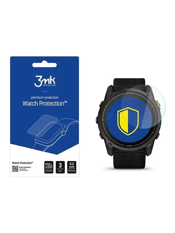3mk Hybrid Glass  Watch Protection FlexibleGlass for Garmin Enduro 3