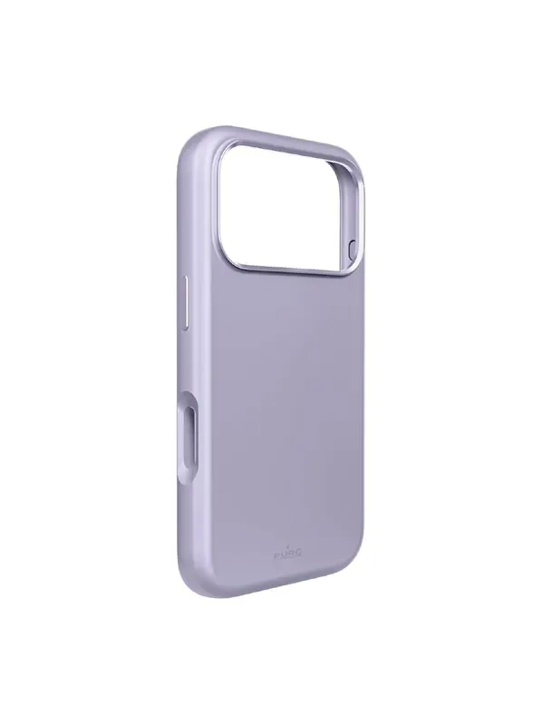 Puro Icon Mag Pro Liquid Silicone Case for iPhone 17 Pro MagSafe Compatible with Camera Protection and Aluminum Buttons - Pink