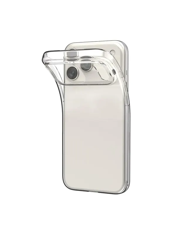 Puro 0.3 Nude Ultra-Slim TPU Case for iPhone 17 Pro Max - Transparent