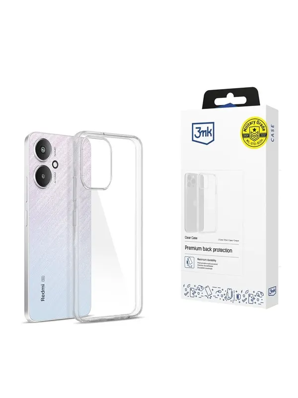 3mk Clear Case for Xiaomi Redmi 13C 5G - transparent
