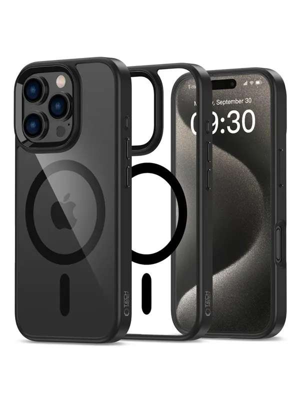 Tech-Protect  MagMat MagSafe Case for iPhone 16 Pro - Transparent