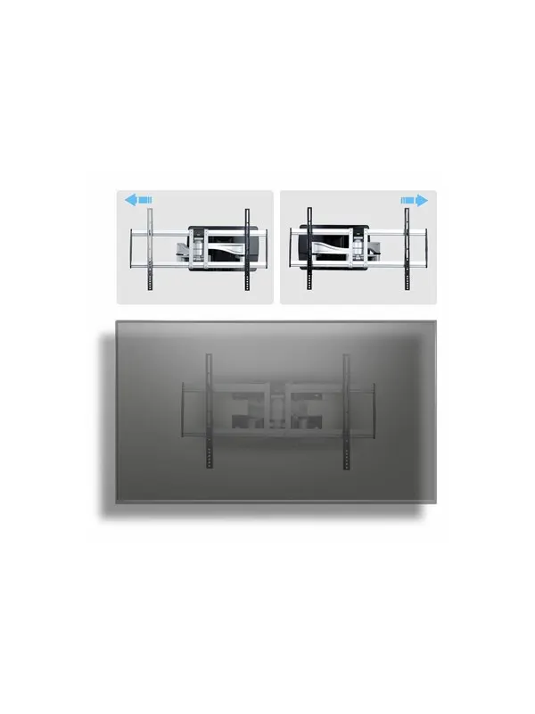 StarTech.com Startech mounting kit - articulating - for flat panel - low profile - TAA Compliant - Max 85 kg - recommended for 100"