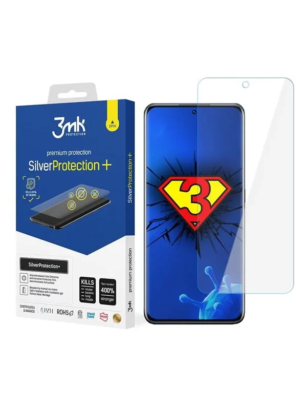 3mk Silver Protect + Xiaomi 12 / 12X Wet-mounted Antimicrobial Film