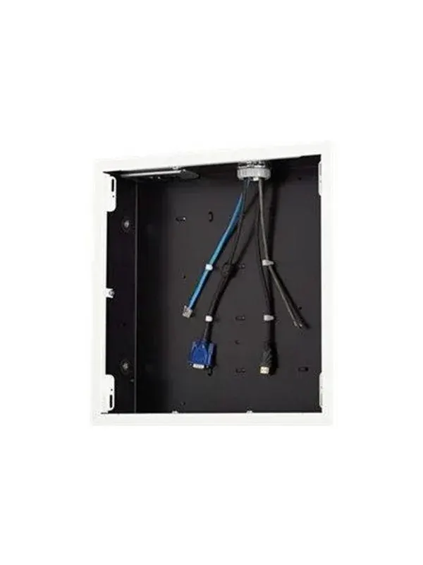 Chief Proximity In-Wall Storage Box with White Flange - White - Max 4.5 kg - recommended for