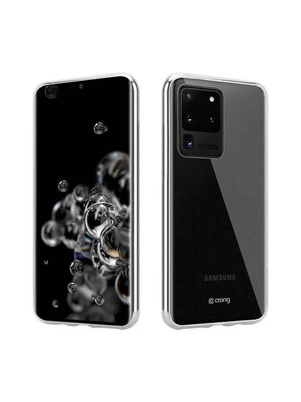 CRONG Crystal Slim Cover - Samsung Galaxy S20 Ultra Case (Transparent)