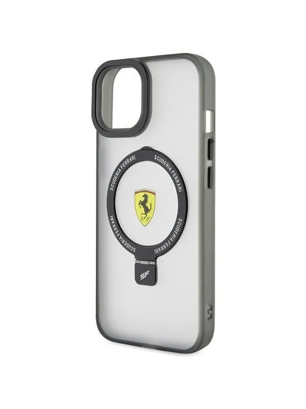 Ferrari Ring Stand 2023 Collection MagSafe Case for iPhone 15 Plus / 14 Plus - Clear
