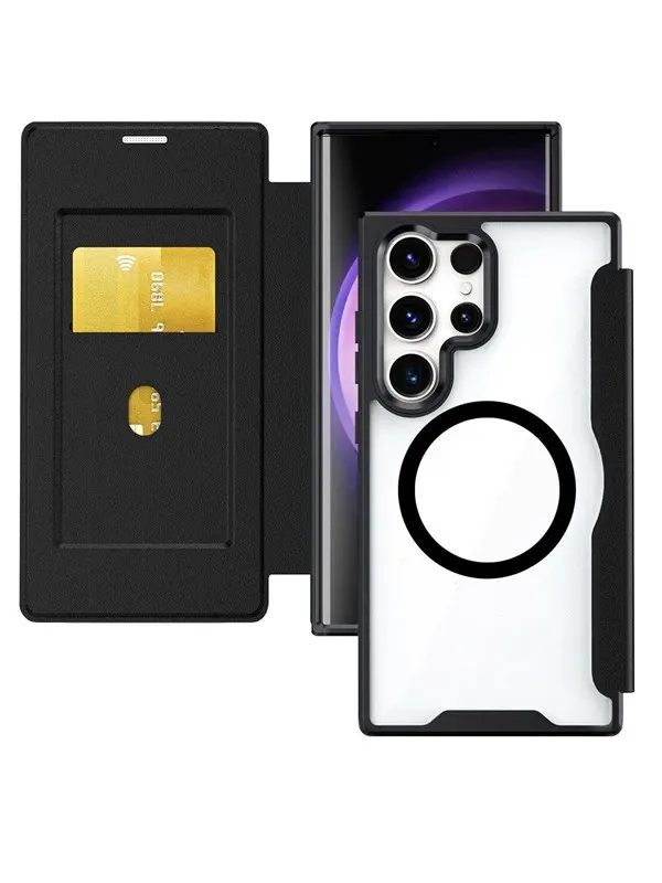 4smarts Samsung Galaxy S26 Ultra Urban Pro Flipcase Qi2 ready black