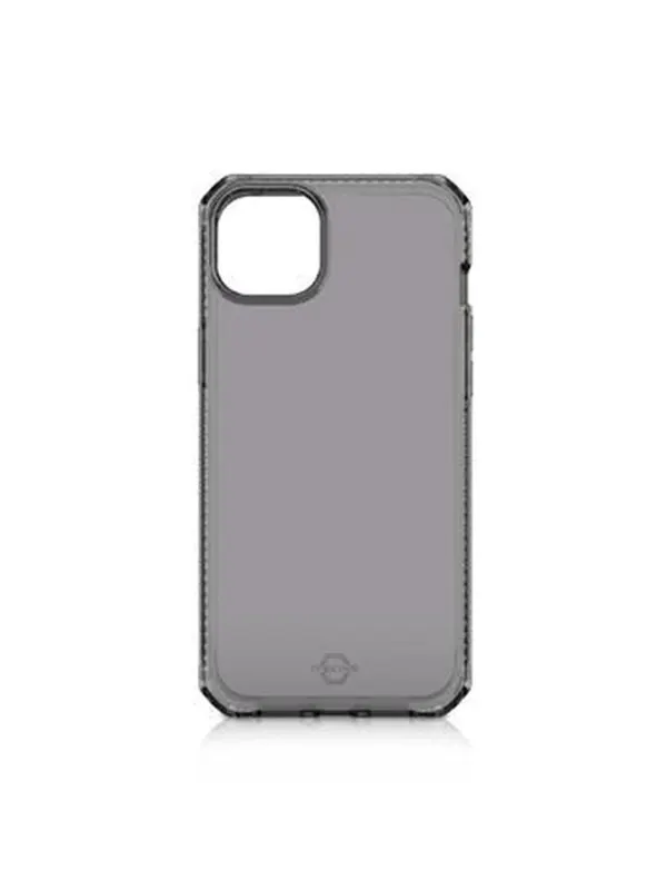 ITSKINS SPECTRUM CLEAR cover for iPhone 14 Plus®. Smoke
