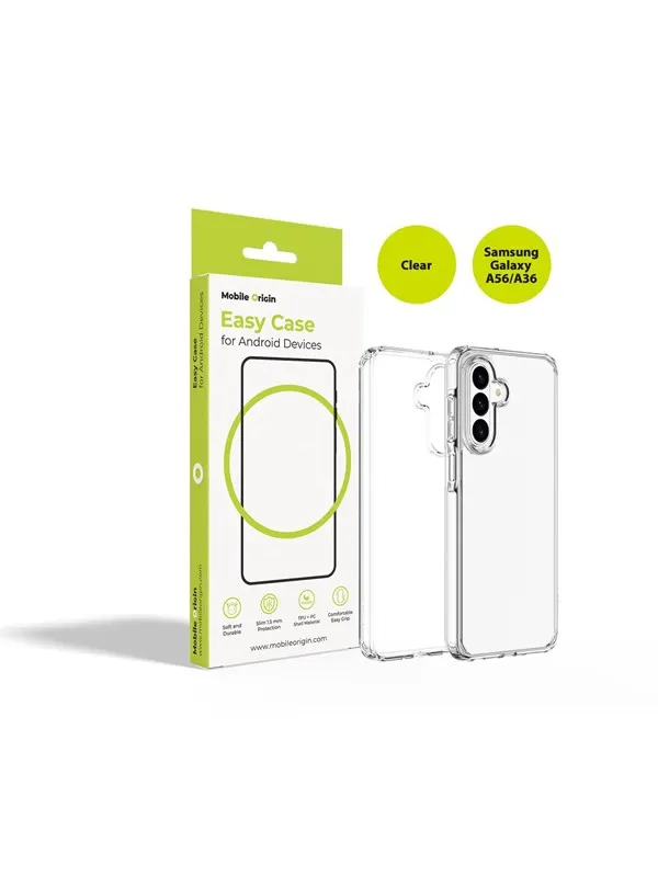 Mobile Origin Easy Case Clear - Samsung Galaxy A56/A36