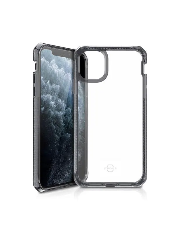 ITSKINS HYBRID CLEAR cover for iPhone 11 Pro / XS / X®. Black and transparent